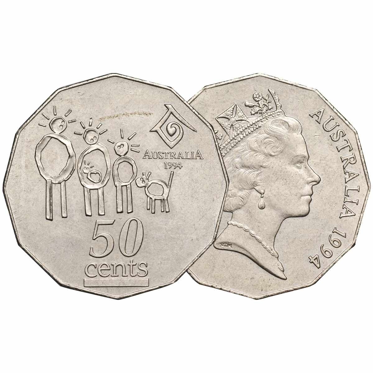 1970-2002 50c 12-Coin Set Extremely Fine-Uncirculated - Image 10