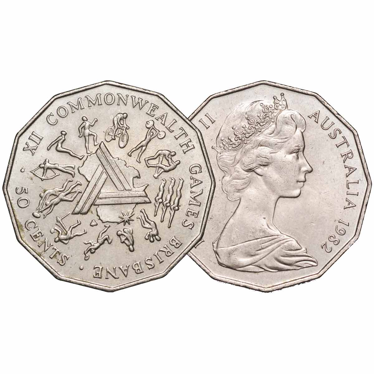 1970-2002 50c 12-Coin Set Extremely Fine-Uncirculated - Image 3