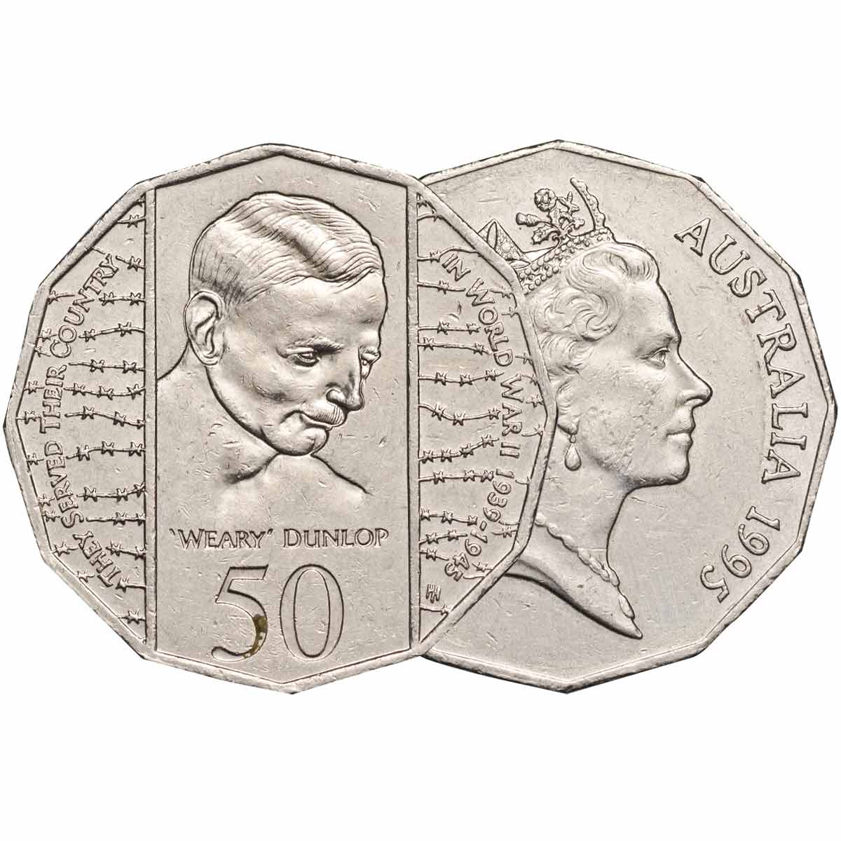 1970-2002 50c 12-Coin Set Extremely Fine-Uncirculated - Image 9