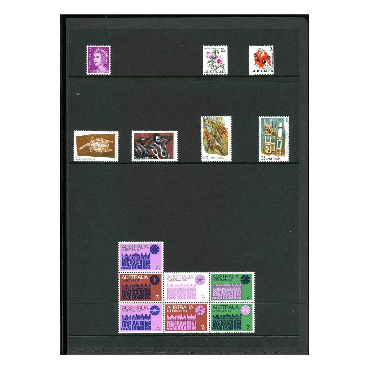 Australia 1966-80 Decimal Stamp Collection Mint Unhinged - Image 10