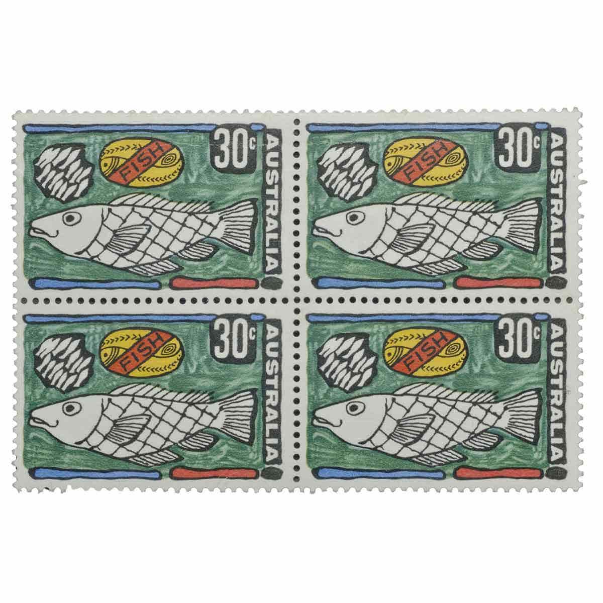 1972 Primary Produce Blocks of Four Set of 4 (16 stamps) Mint Unhinged - Image 4