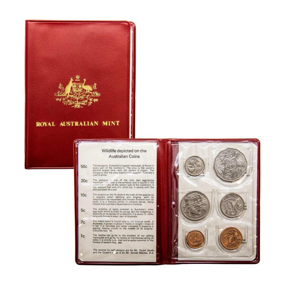 Australia 1980 6-Coin Mint Set