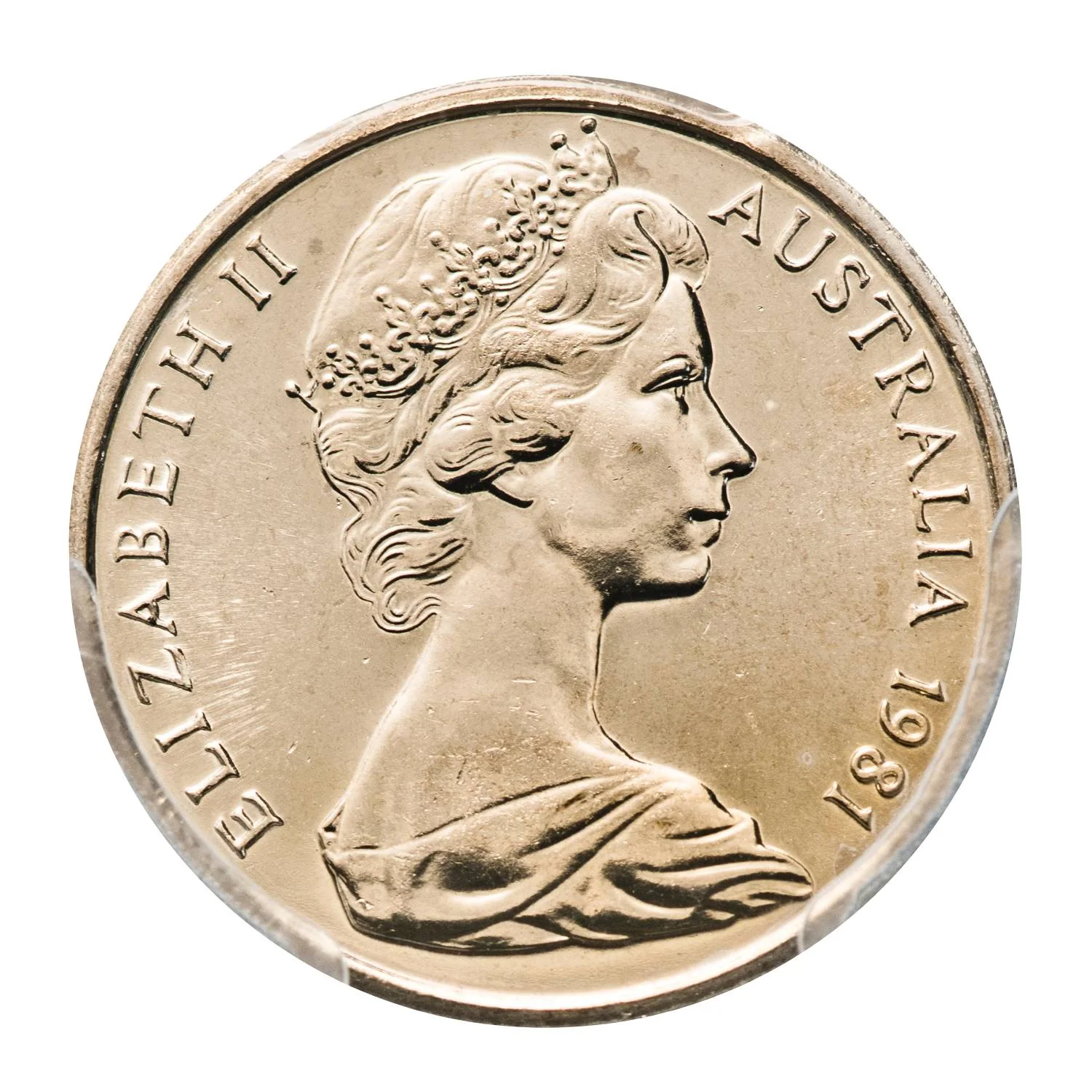 Australia Royal Canadian Mint 1981 5c Coin PCGS MS65 (Gem Uncirculated) - Image 2