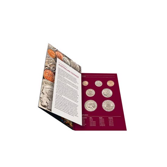 1981 Uncirculated 7-Coin Year Set - Image 2