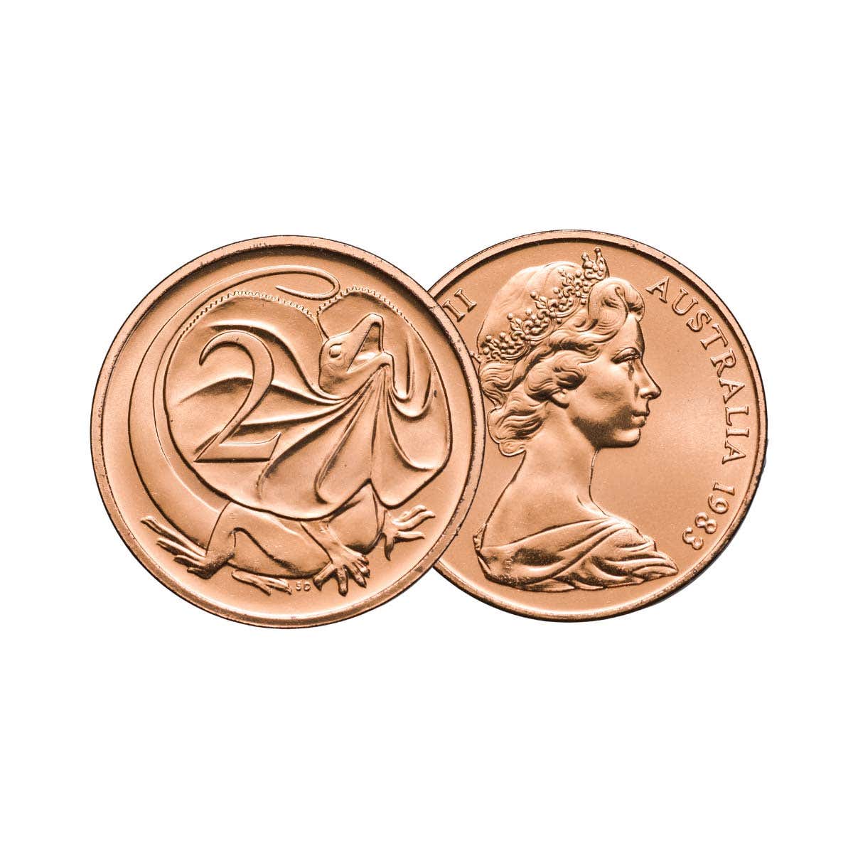 1983 1c, 2c, 5c & 10c 4-Coin Specimen Set - Image 3