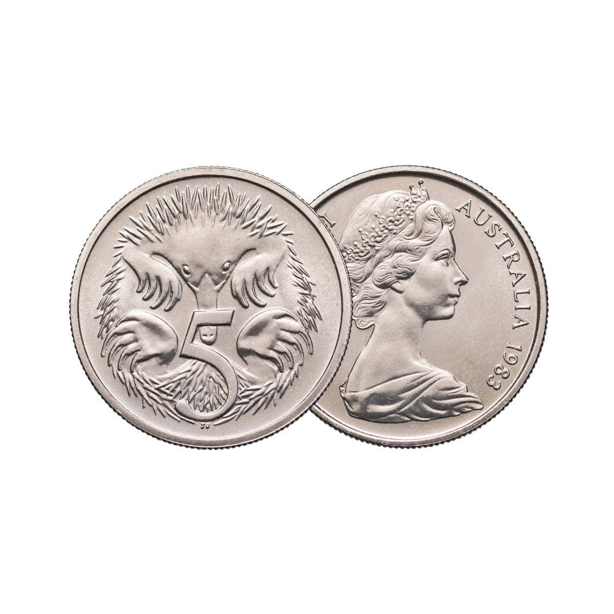 1983 1c, 2c, 5c & 10c 4-Coin Specimen Set - Image 4