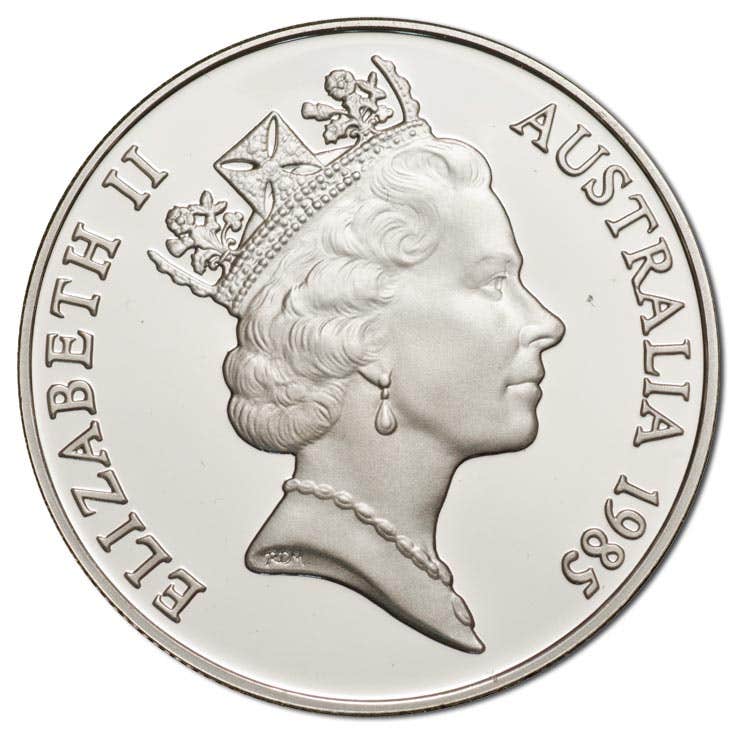 Australia Victoria 1985 $10 Silver Proof Coin - Image 2