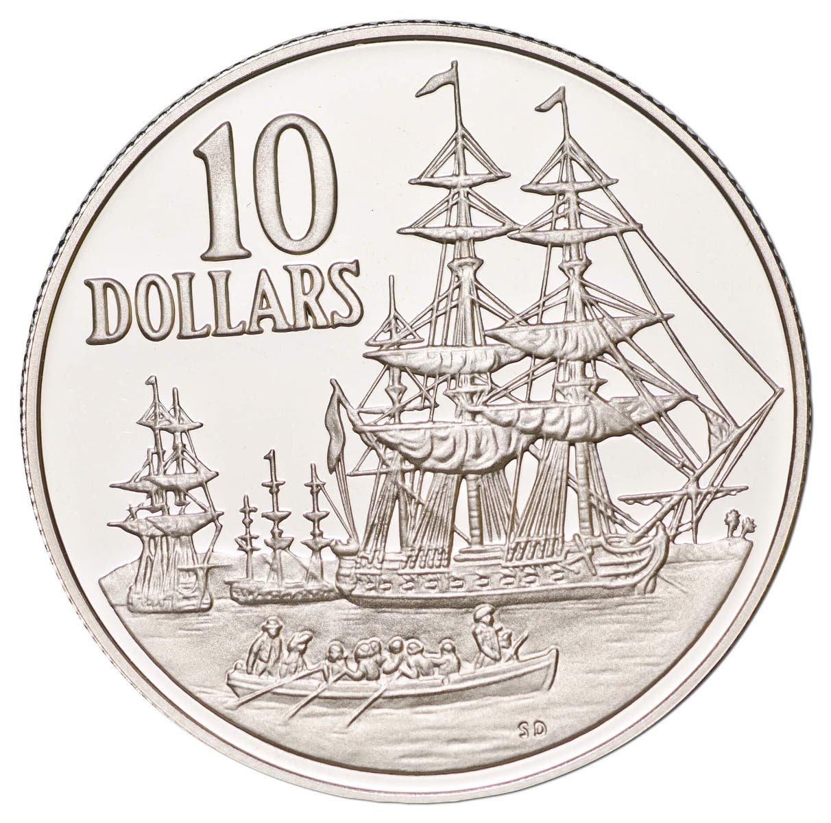 Australia Bicentennial 1988 $10 Silver Proof Coin - Image 2