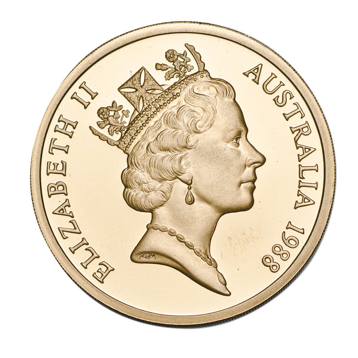 Australia Parliament House 1988 $5 Aluminium-Bronze Proof Coin - Image 2