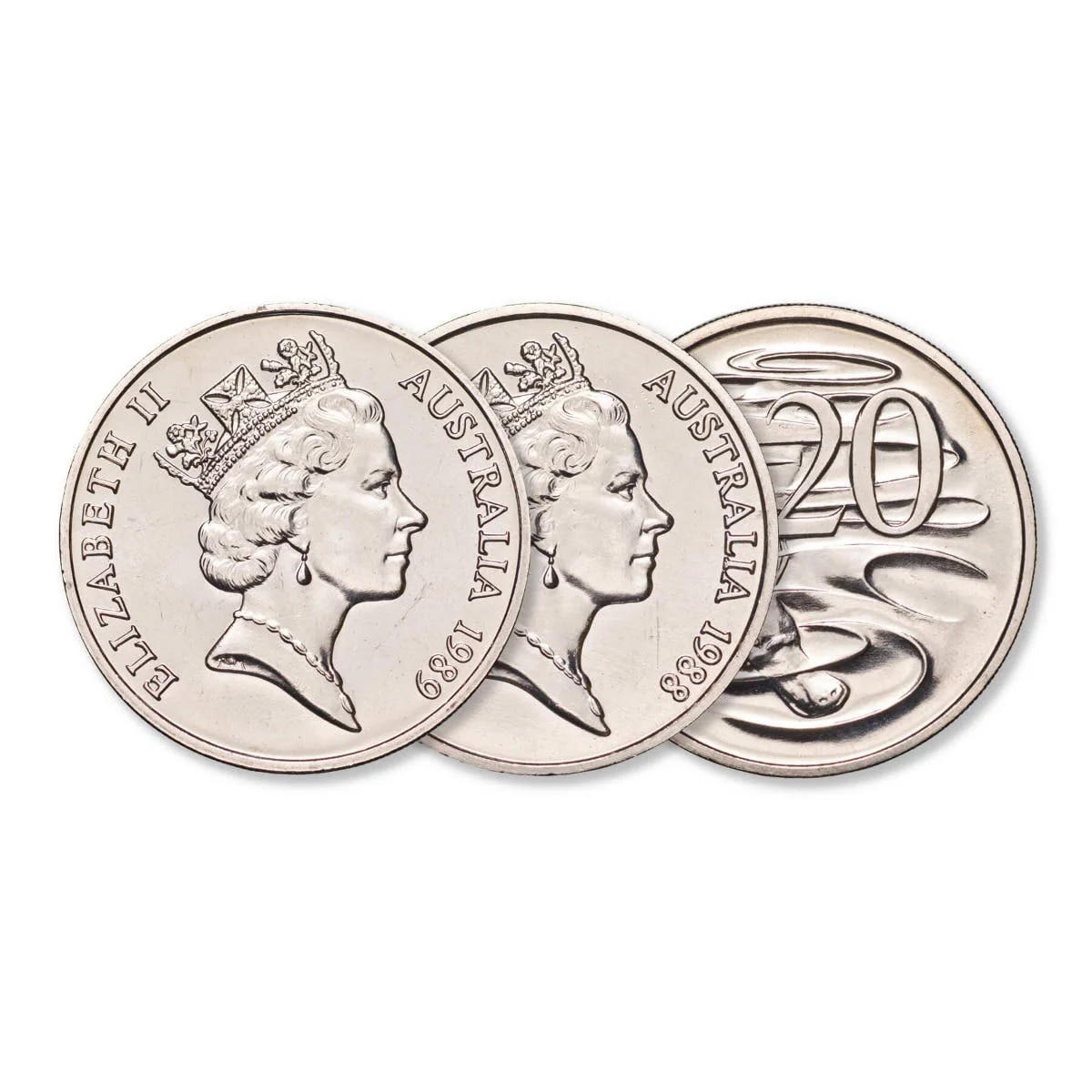 1988-89 20c Pair Specimen BU