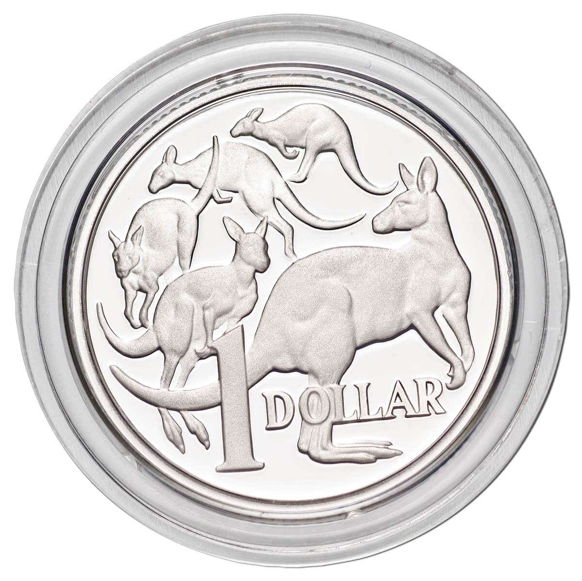 Australia 1990 $1 Masterpieces in Silver 4-Coin Proof Set - Image 4