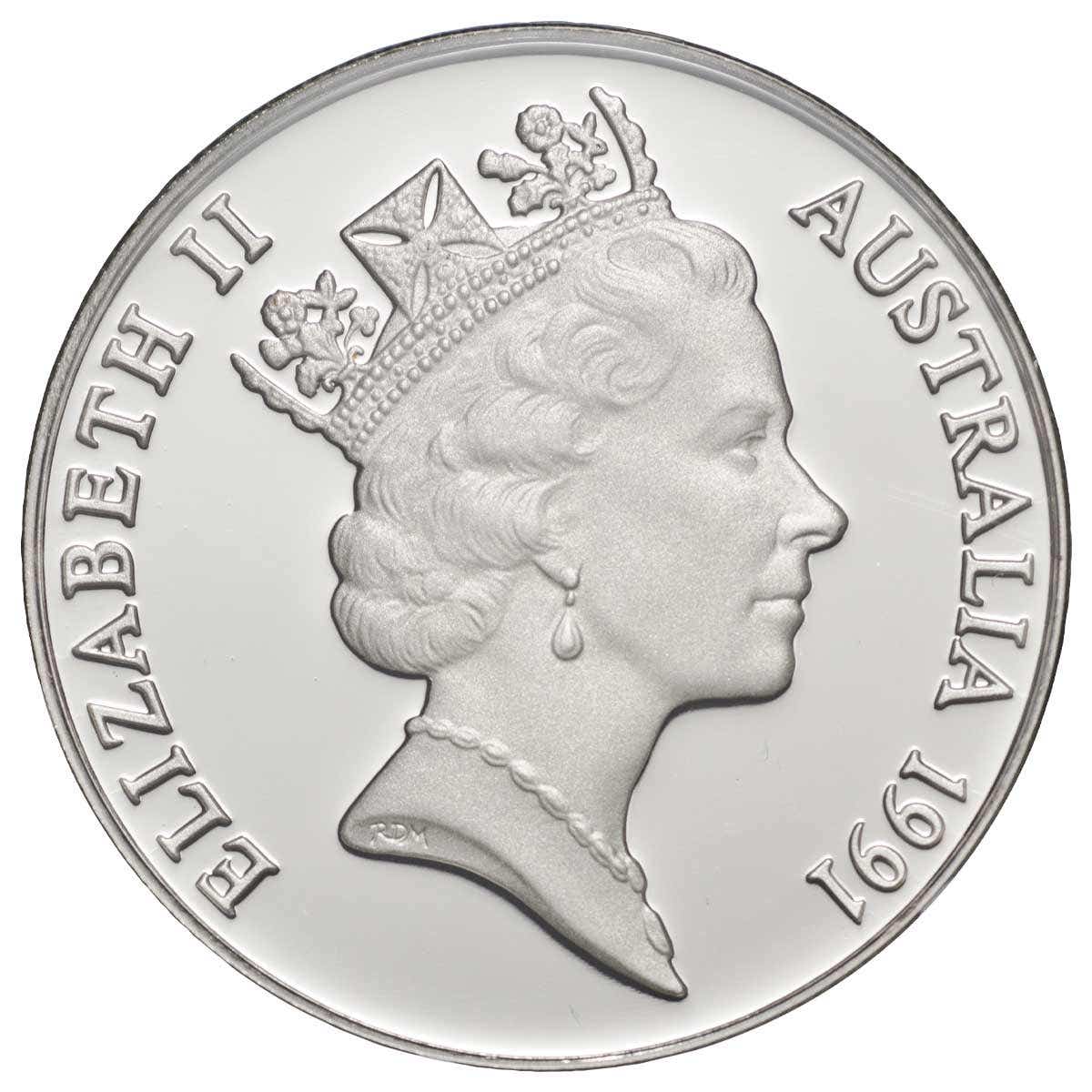 Australia Tasmania 1991 $10 Silver Proof Coin - Image 3