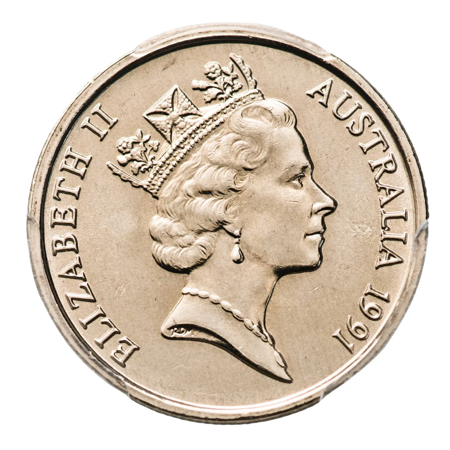 Australia 1991 5c Coin Large SD PCGS MS65 (Gem Uncirculated) - Image 2