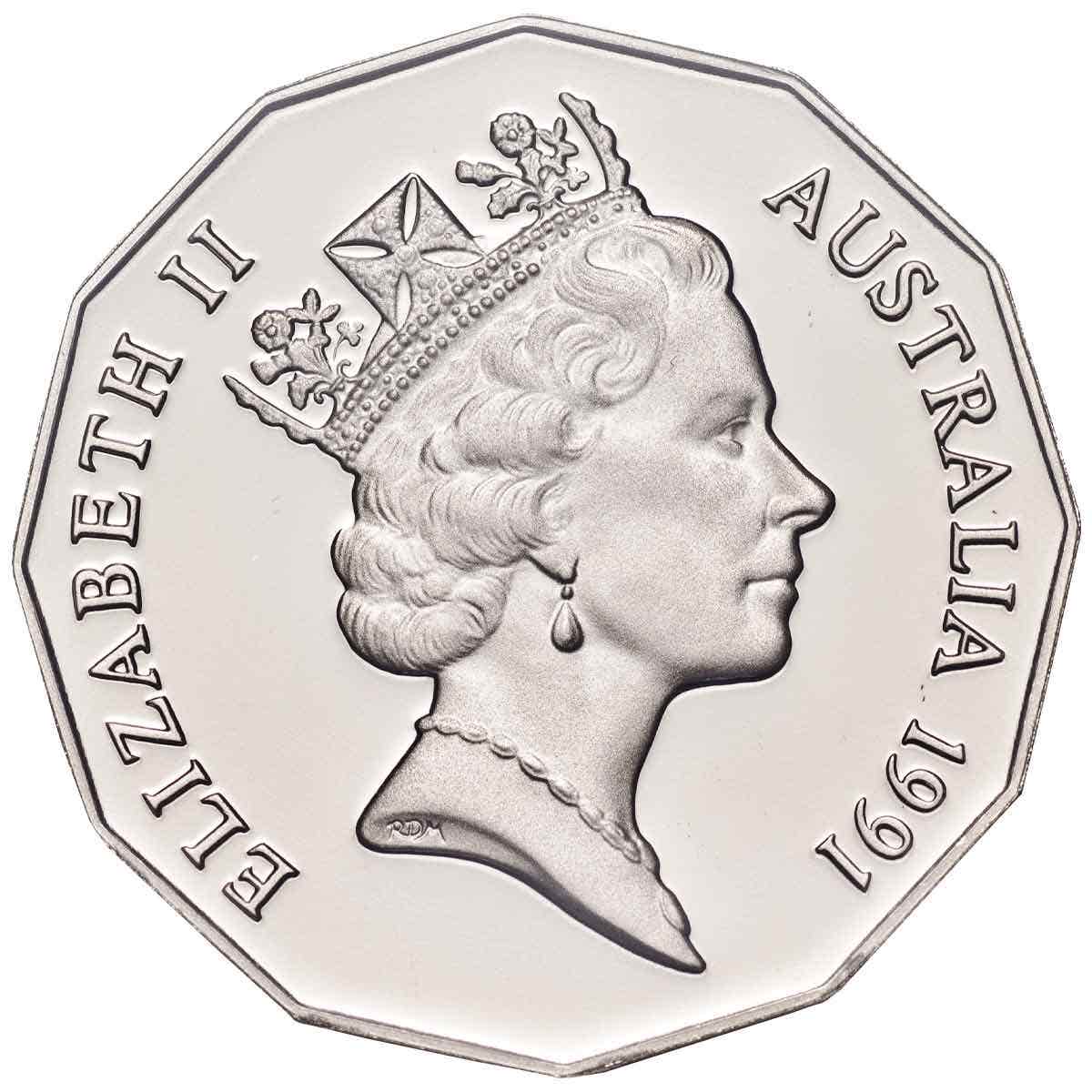Australia Decimal Currency 25th Anniversary 1991 8-Coin Proof Set - Image 4