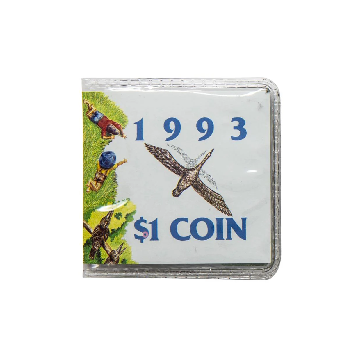 Australia Landcare 1993 $1 C Mintmark Aluminium-Bronze Uncirculated Coin - Image 3