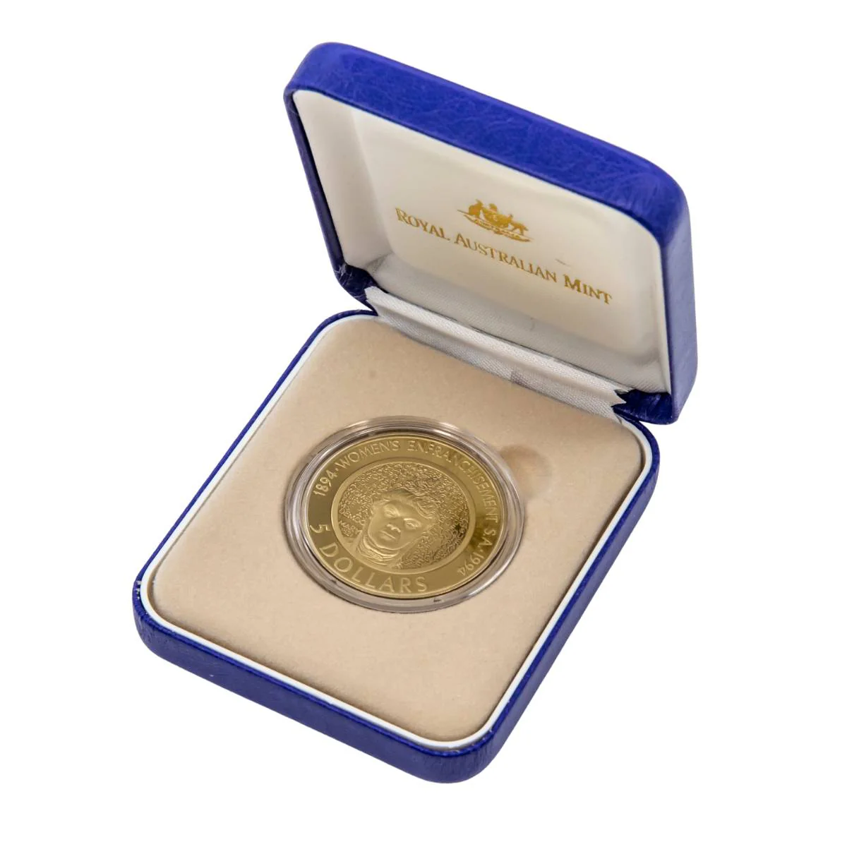 Australia 1994 $5 Women's Enfranchisement Aluminium-Bronze Proof Coin - Image 3
