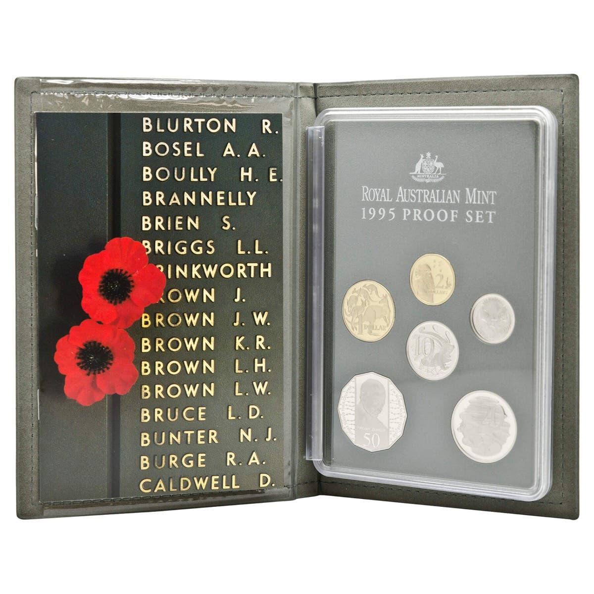 Australia End of WWII 50th Anniversary 1995 6-Coin Proof Set