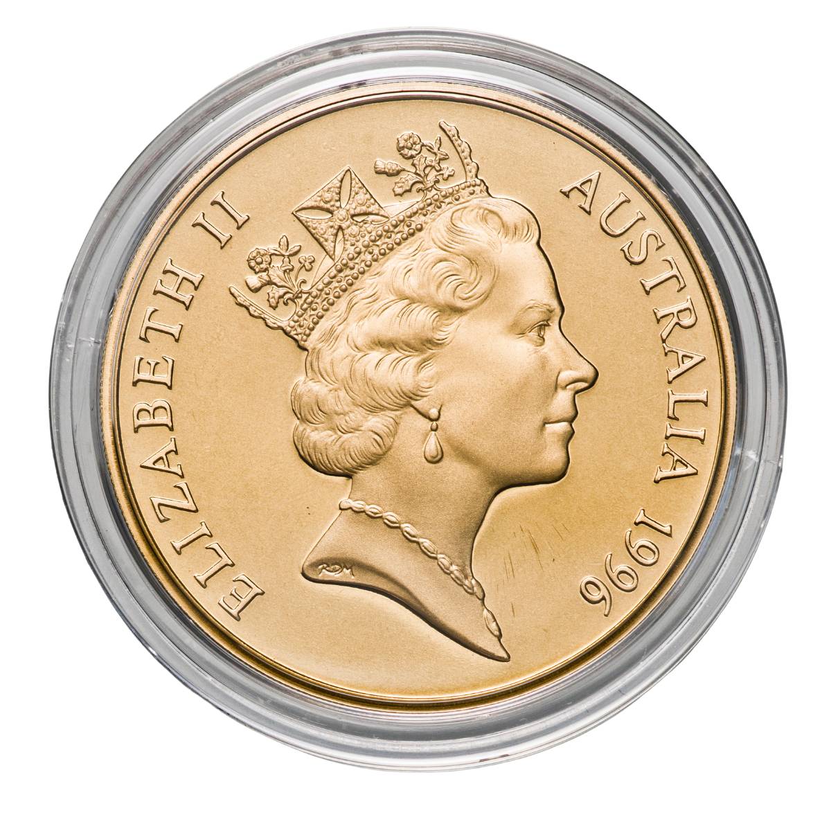 Australia Sir Donald Bradman 1996 $5 Aluminium-Bronze Proof Coin - Image 2