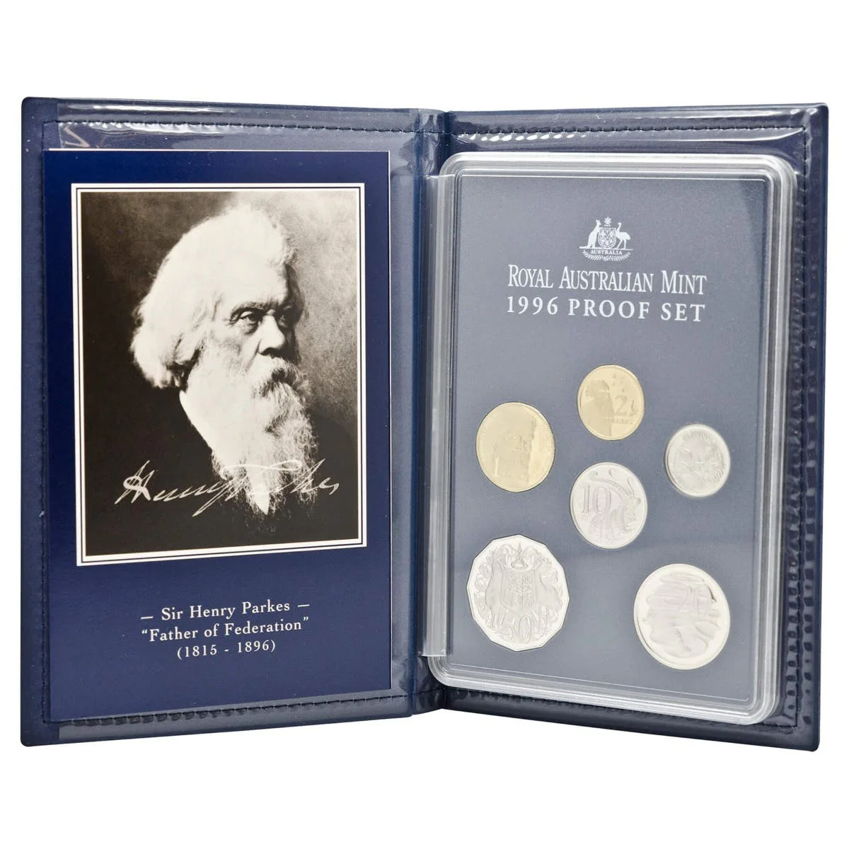 Australia Sir Henry Parkes 1996 6-Coin Proof Set