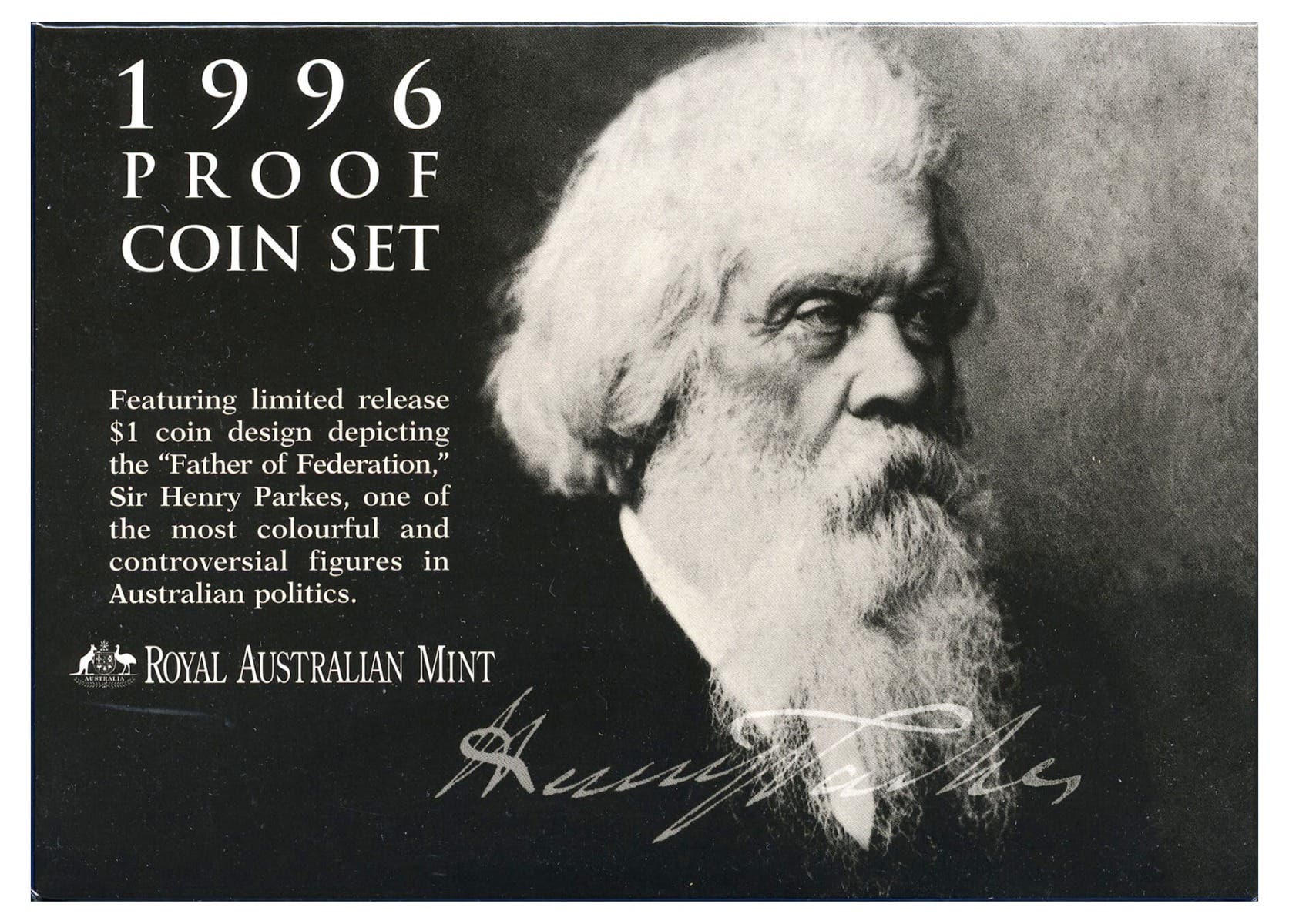 Australia Sir Henry Parkes 1996 6-Coin Proof Set - Image 3