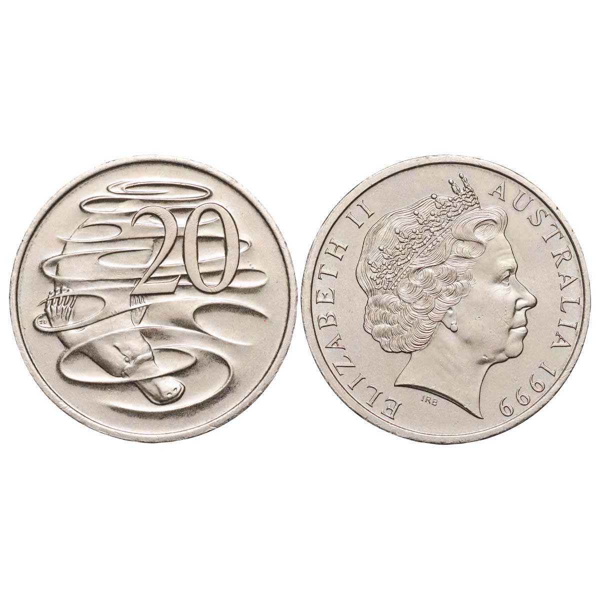 1998-1999 20c Platypus Pair Uncirculated - Image 3