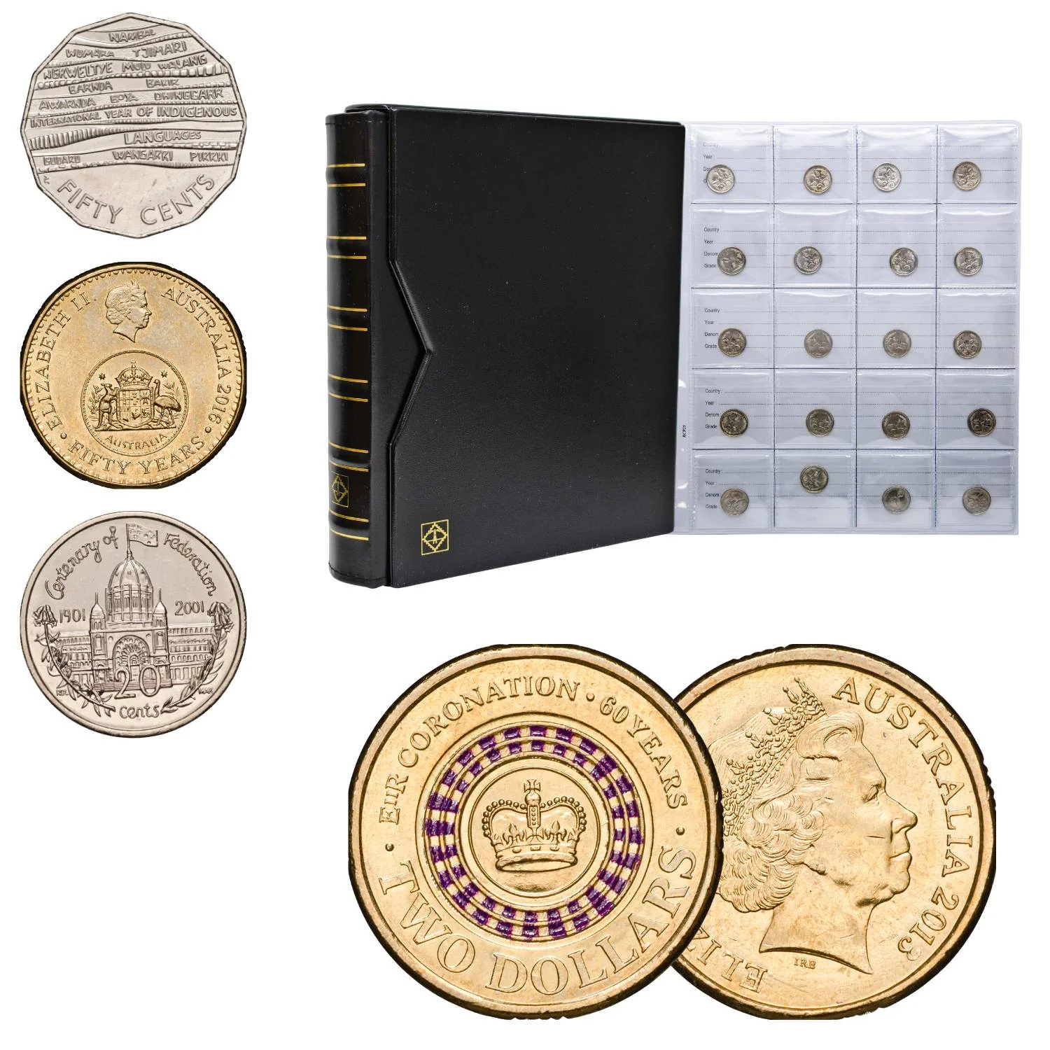 Australia 1999-2019 Ian Rank-Broadley and Jody Clark 241-Coin Brilliant Uncirculated Collection