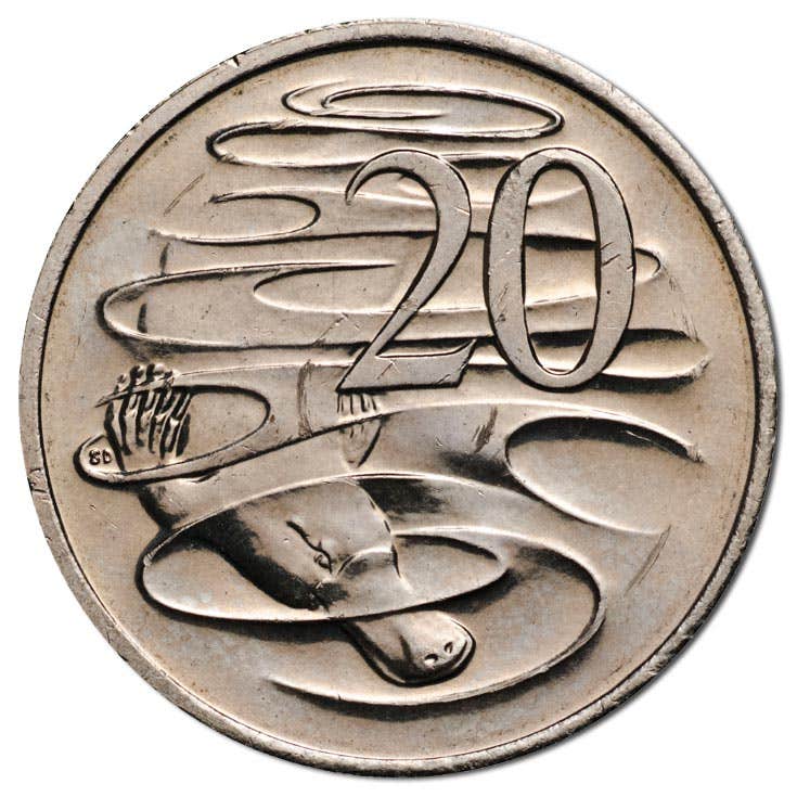 2001 20c Platypus & Bradman Pair BU - Image 2