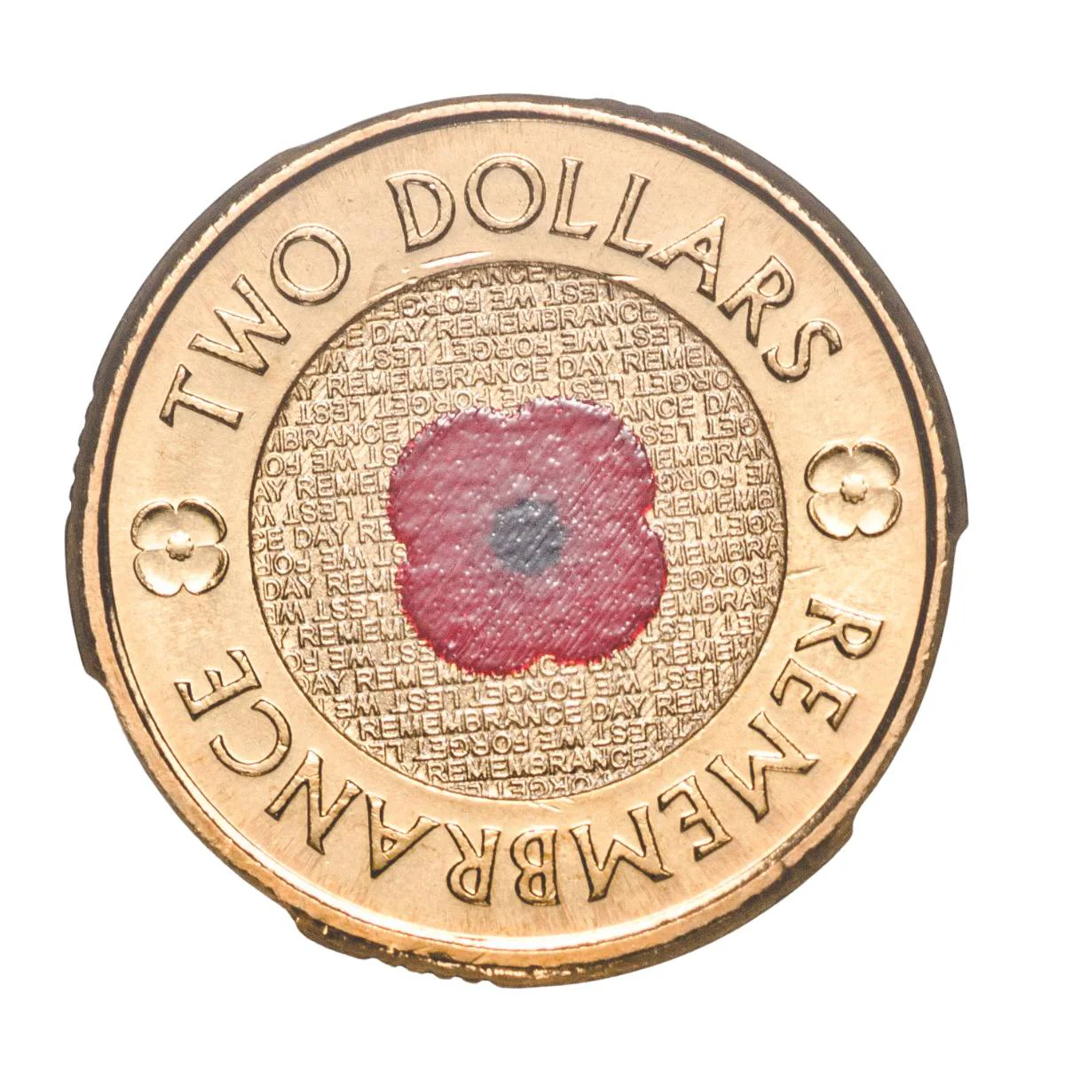 Australia 2012 $2 Remembrance Day Red Poppy (MS66) - Image 2