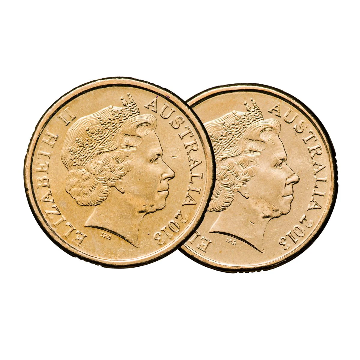 Australia 2013 $2 Aboriginal Elder & Coronation 60th Anniversary Aluminium-Bronze Uncirculated Coin Pair - Image 2