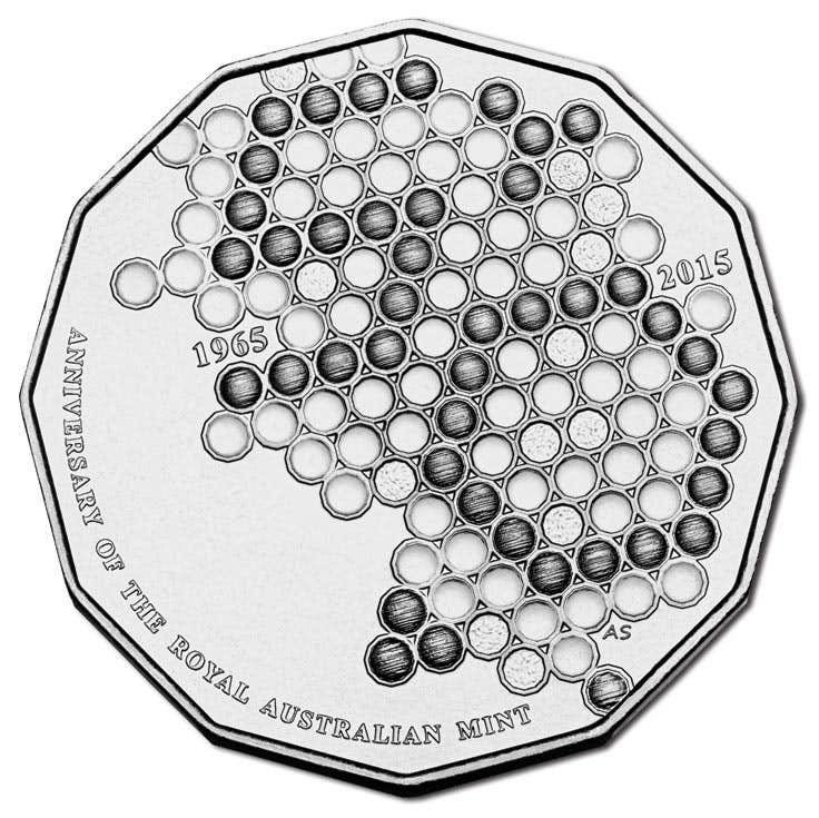 Australia RAM 50th Anniversary 2015 6-Coin Mint Set - Image 2