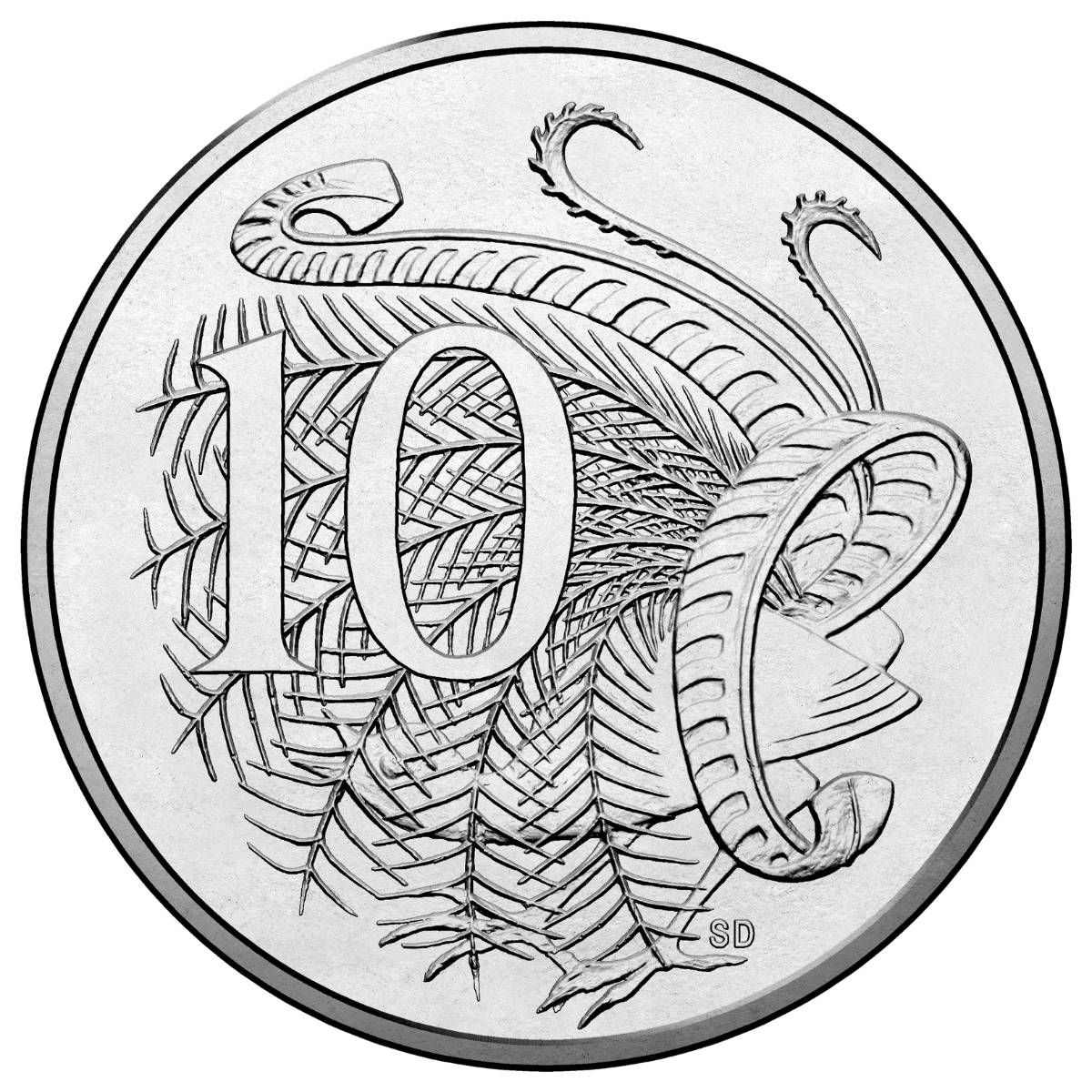 Australia Decimal Currency 50th Anniversary 2016 10c Cupro-Nickel Uncirculated Coin