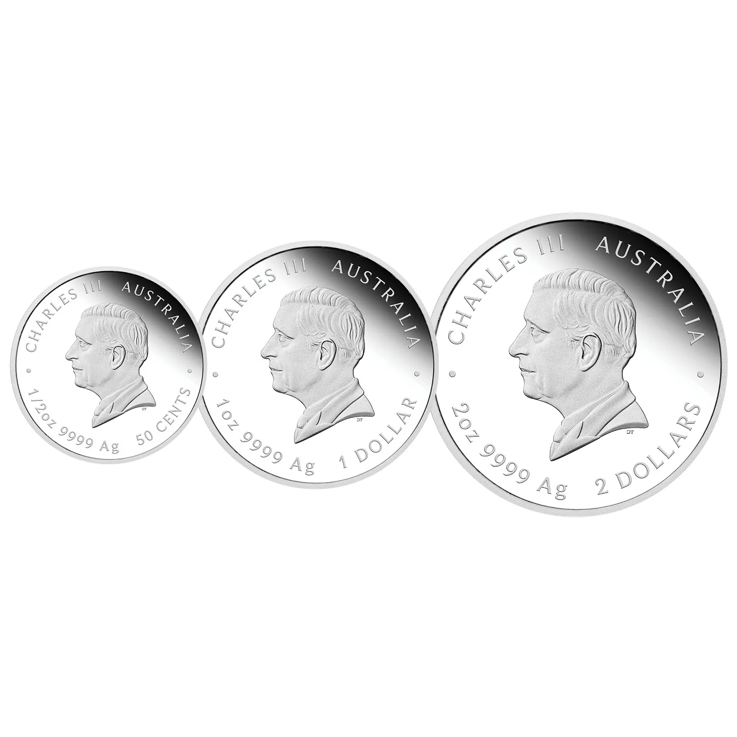 Australia Lunar Year of the Snake 2025 Silver Proof 3-Coin Set - Image 2