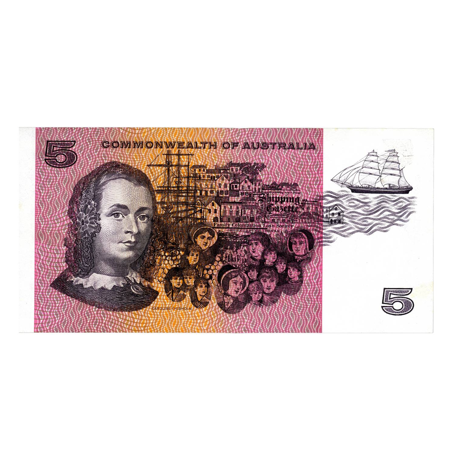 Australia 1969 $5 R203 Phillips/Randall Uncirculated Banknote - Image 2
