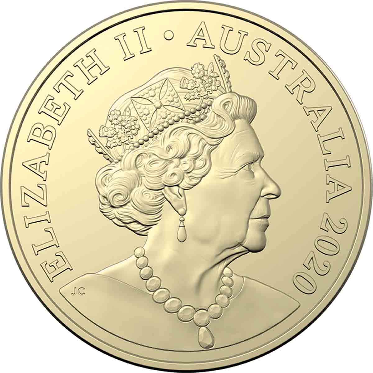 Australia End of WWII 2020 $2 C Mintmark Colour Aluminium-Bronze Uncirculated Coin - Image 3