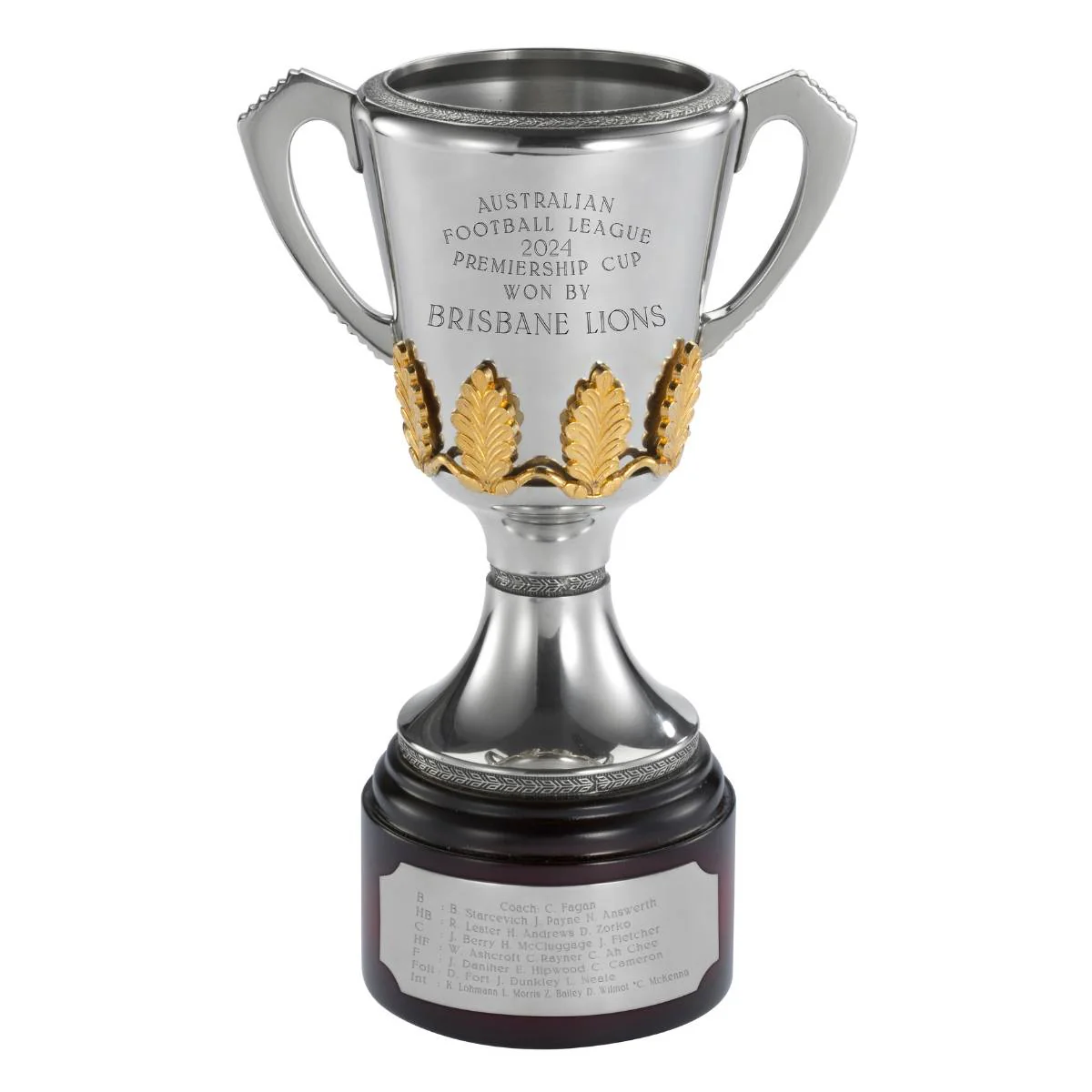 Brisbane AFL 2024 Premiership Cup Replica Trophy