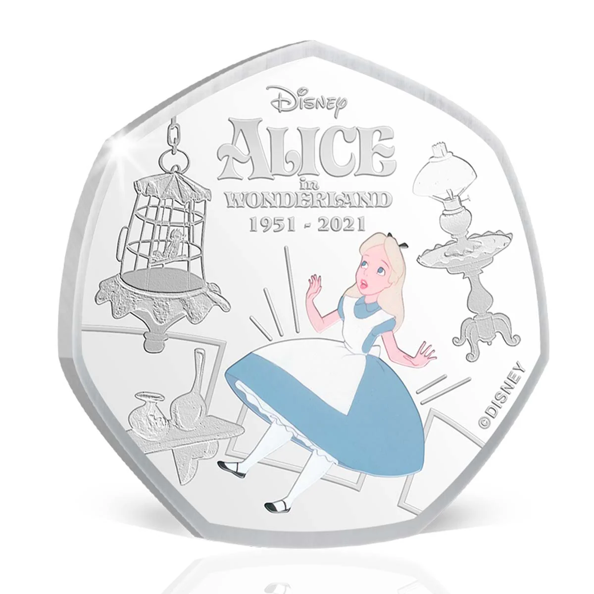 The Alice in Wonderland 70th Anniversary Coin Complete Collection - Image 14