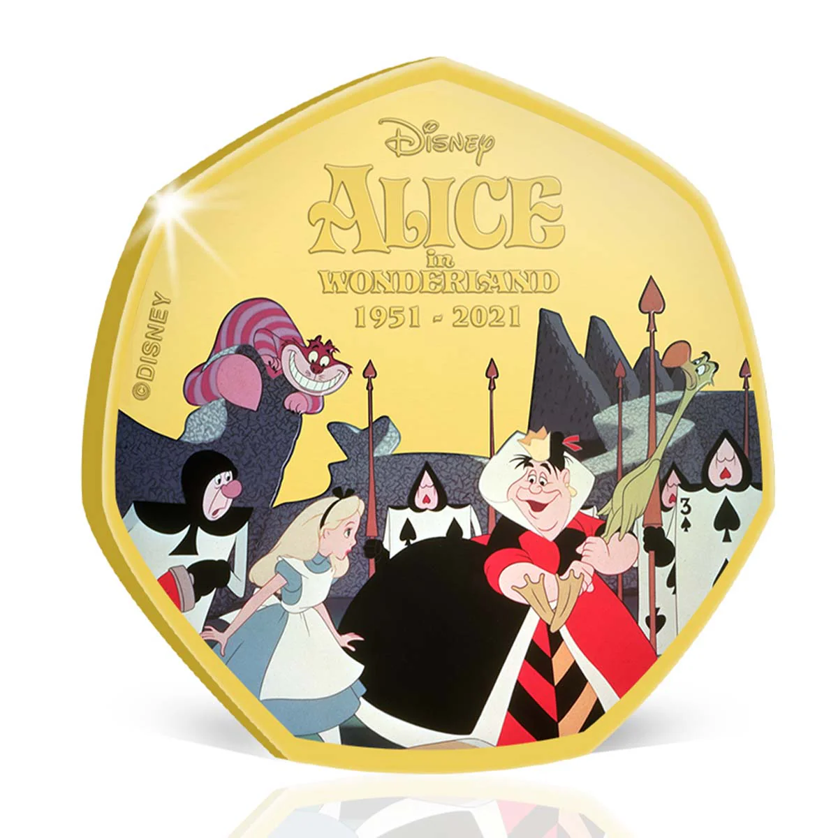 The Alice in Wonderland 70th Anniversary Coin Complete Collection - Image 15