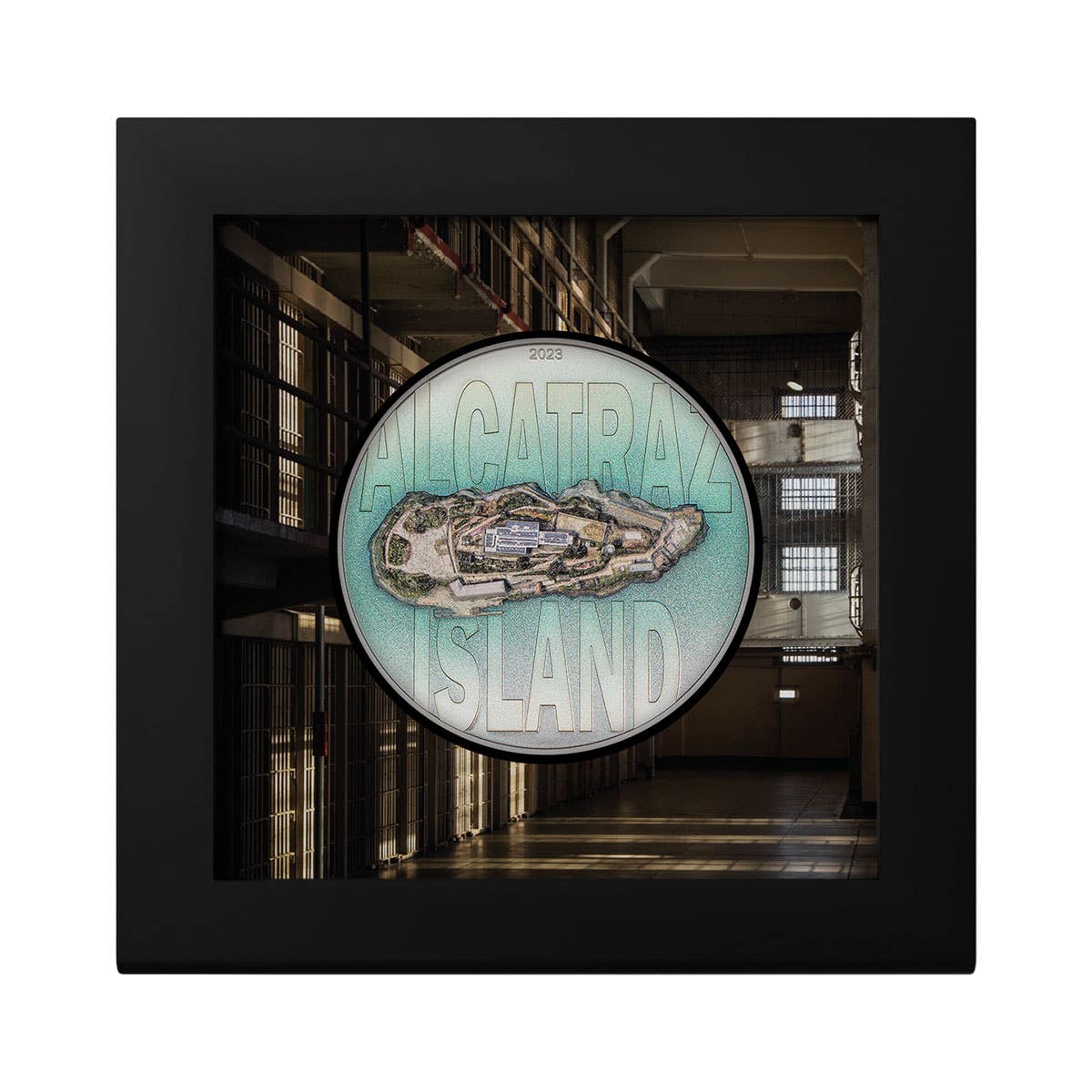 Alcatraz 2023 $20 Ultra High Relief 3oz Silver Proof Coin - Image 4
