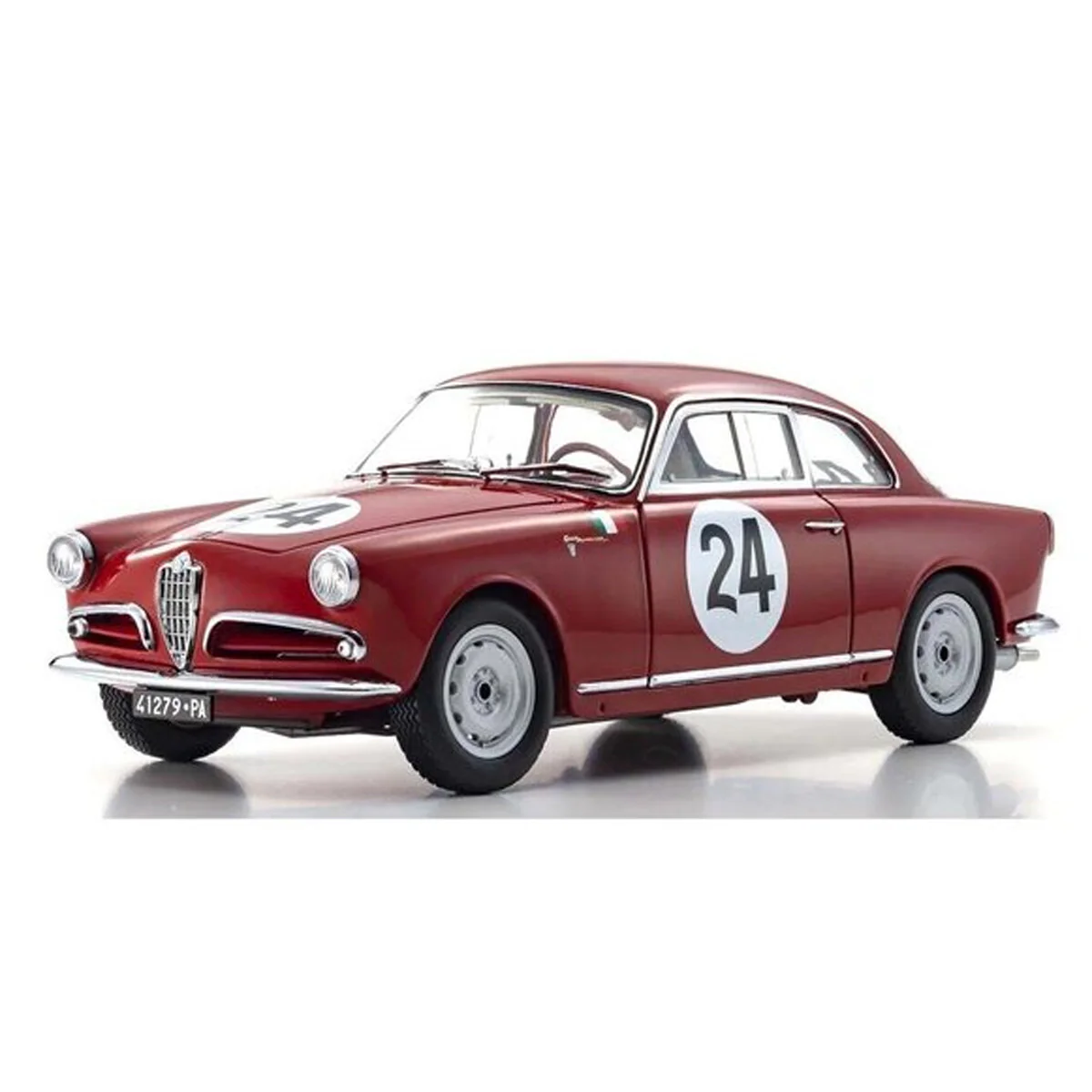 Alfa Romeo Giulietta SV 1958 Targa Florio (#24) - 1:18 Scale Diecast Model Car
