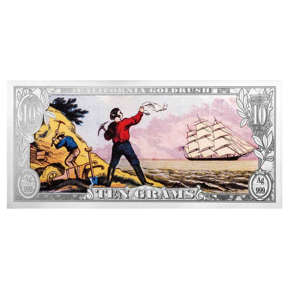 American Presidents $10 Zachary Taylor Silver Fantasy Note - Image 2