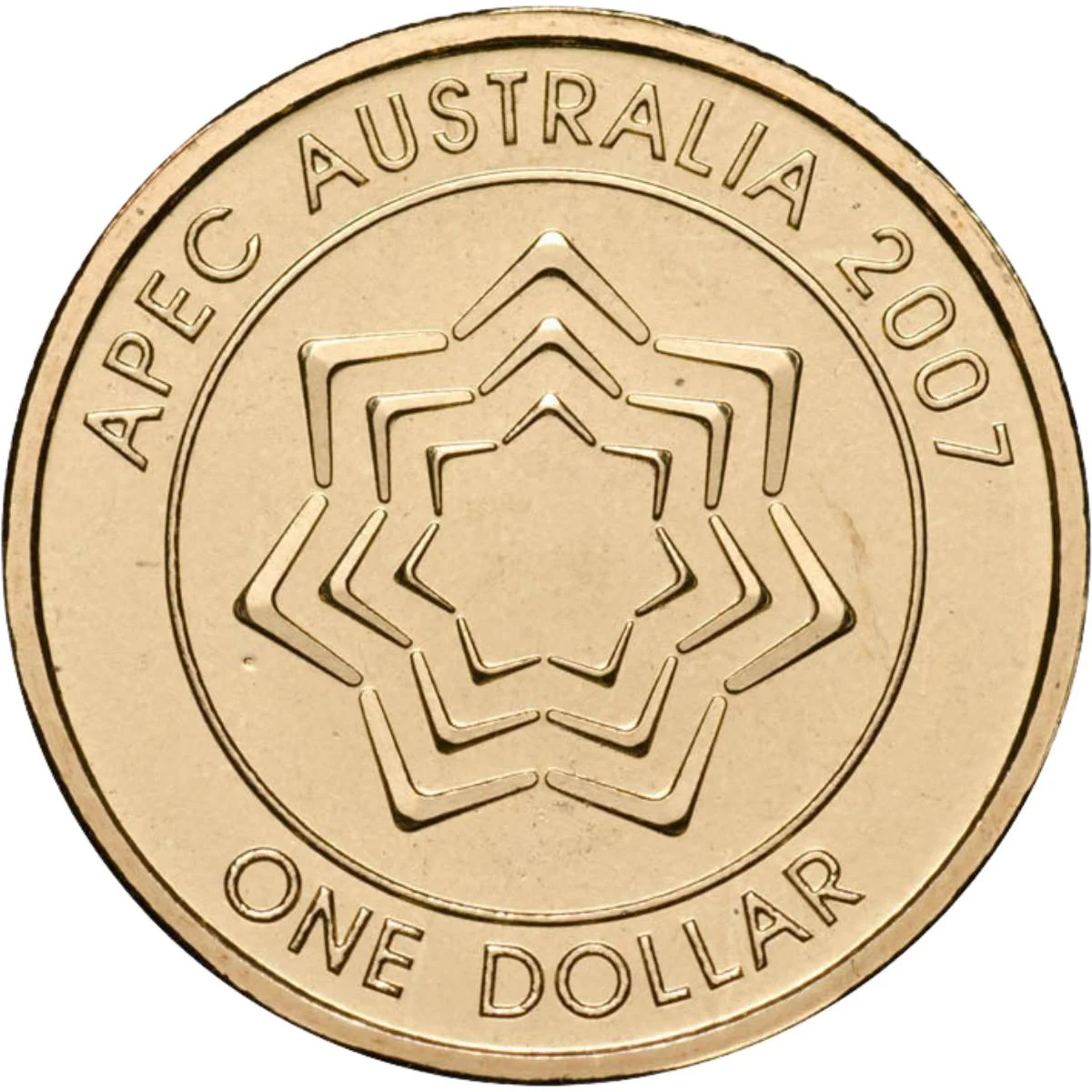 APEC Australia 2007 $1 Al-Br Coin Pack - Image 3