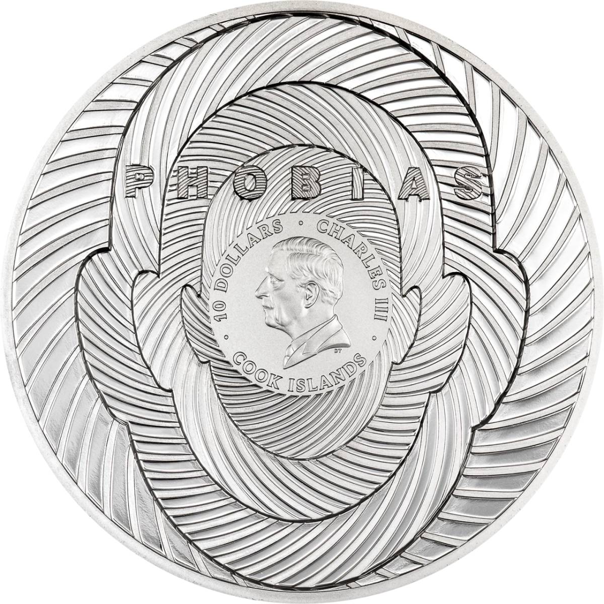 Arachnophobia 2025 $10 Enamel 2oz Silver Proof Coin - Image 3