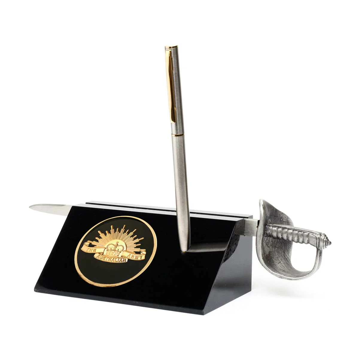 Army Sword Desk Set
