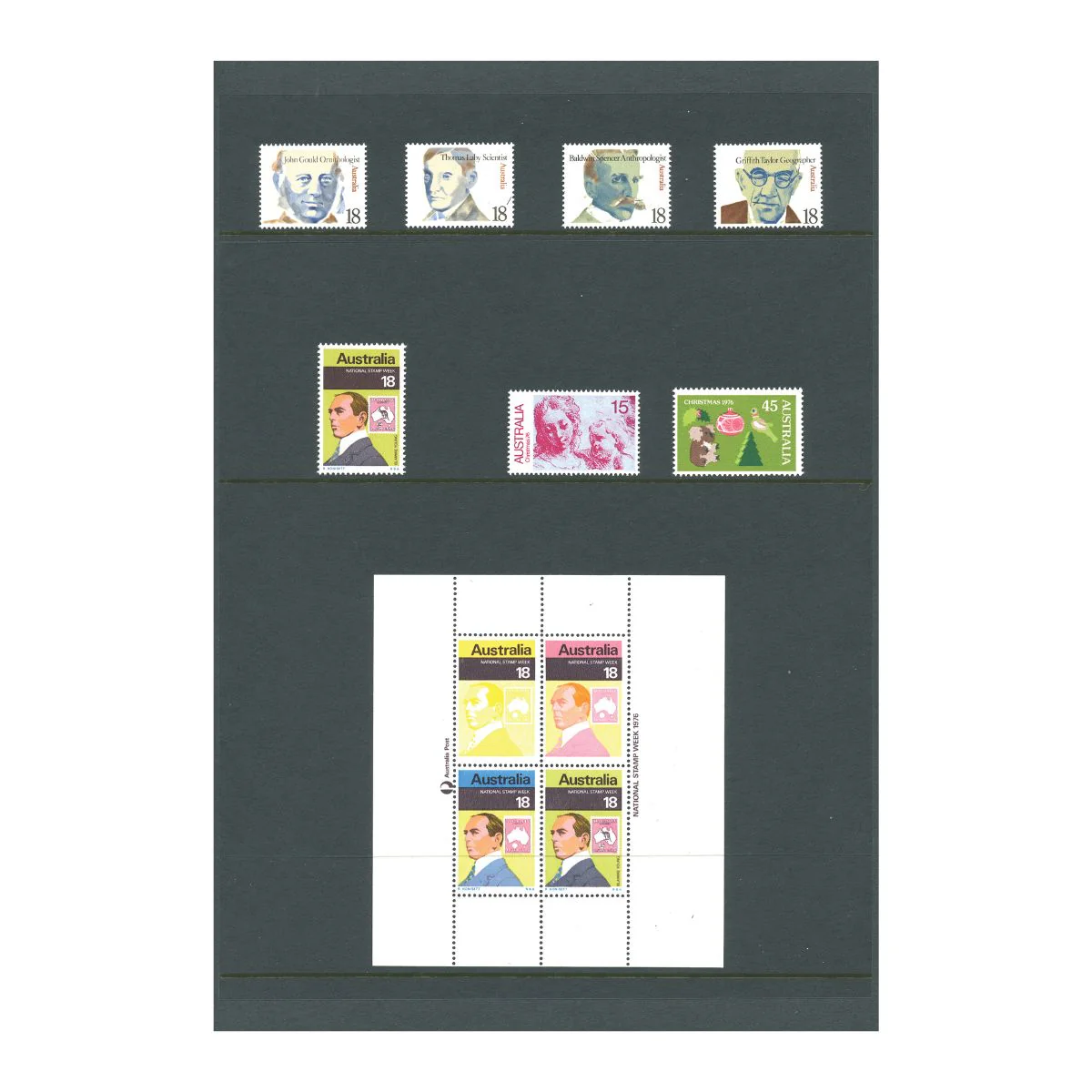 Australia 1976 Year Stamp Set - Image 3