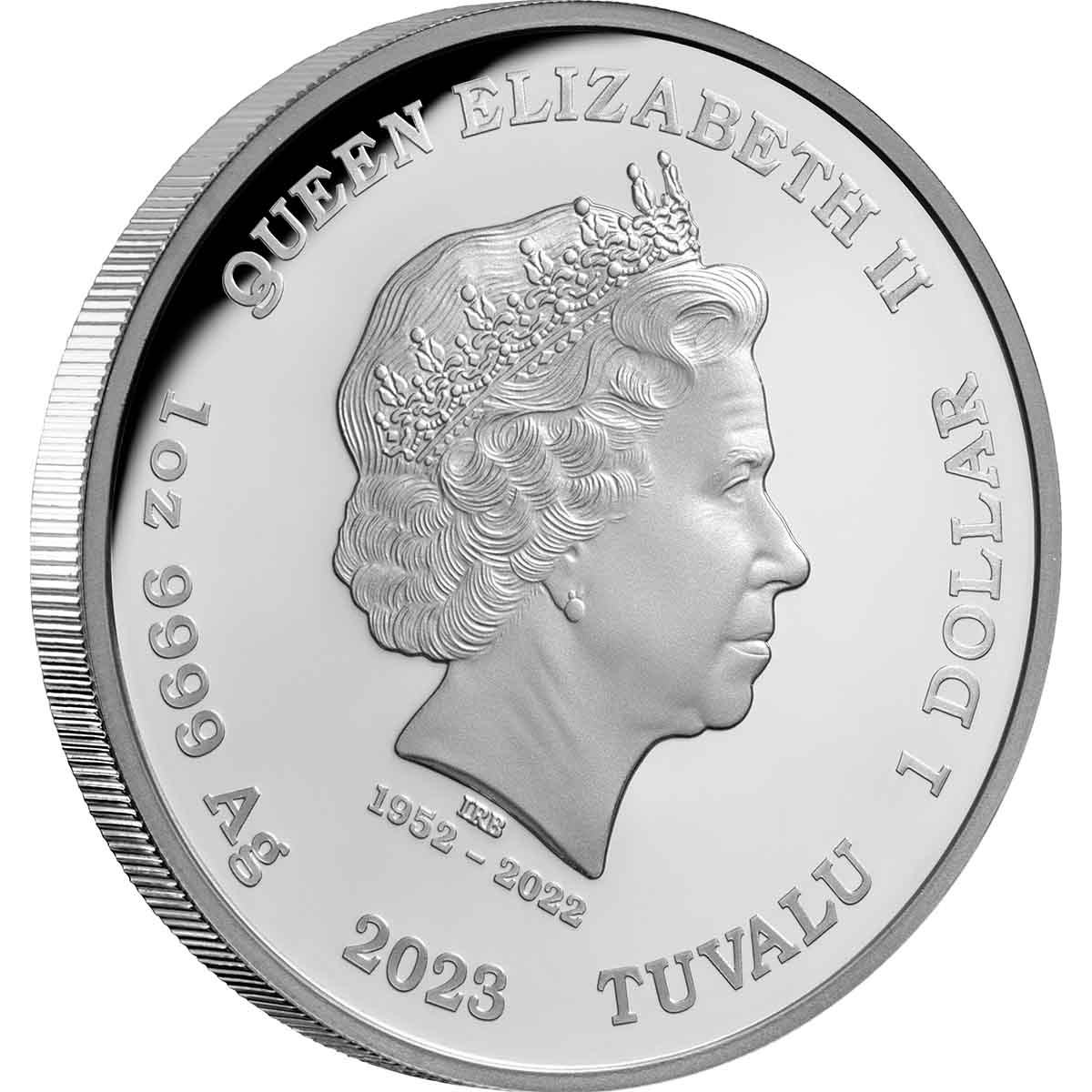Aurora Borealis 2023 $1 1oz Silver Proof Coin - Image 2