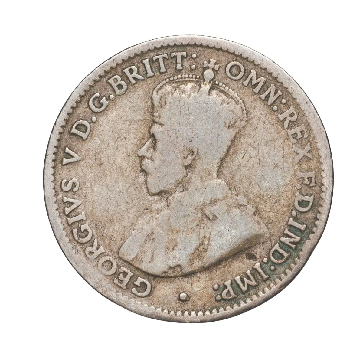 Australia 1922/21 Overdate Threepence Good-Very Good - Image 2