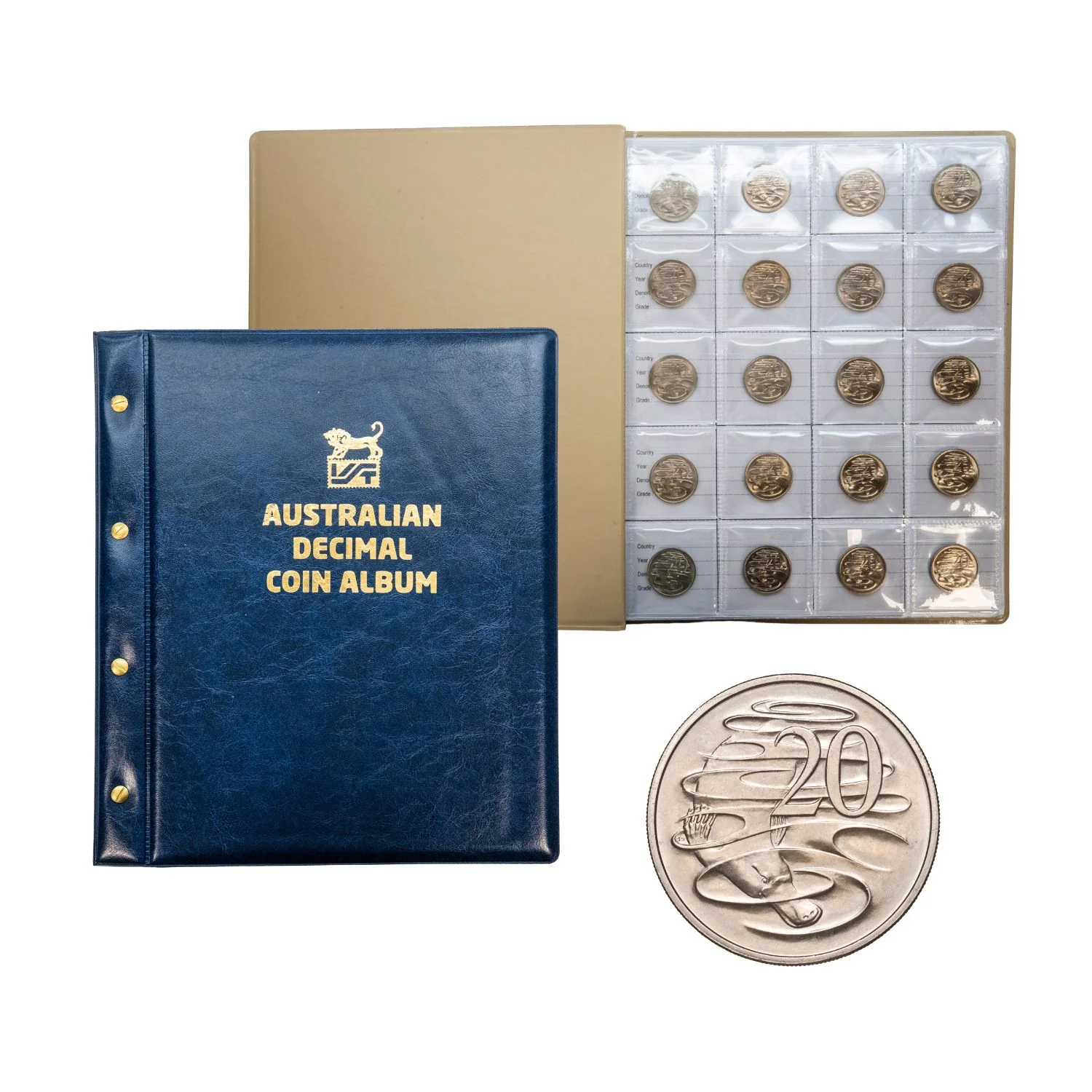 Australia 1966-2025 Complete 5c-50c Uncirculated 233-Coin Collection - Image 7