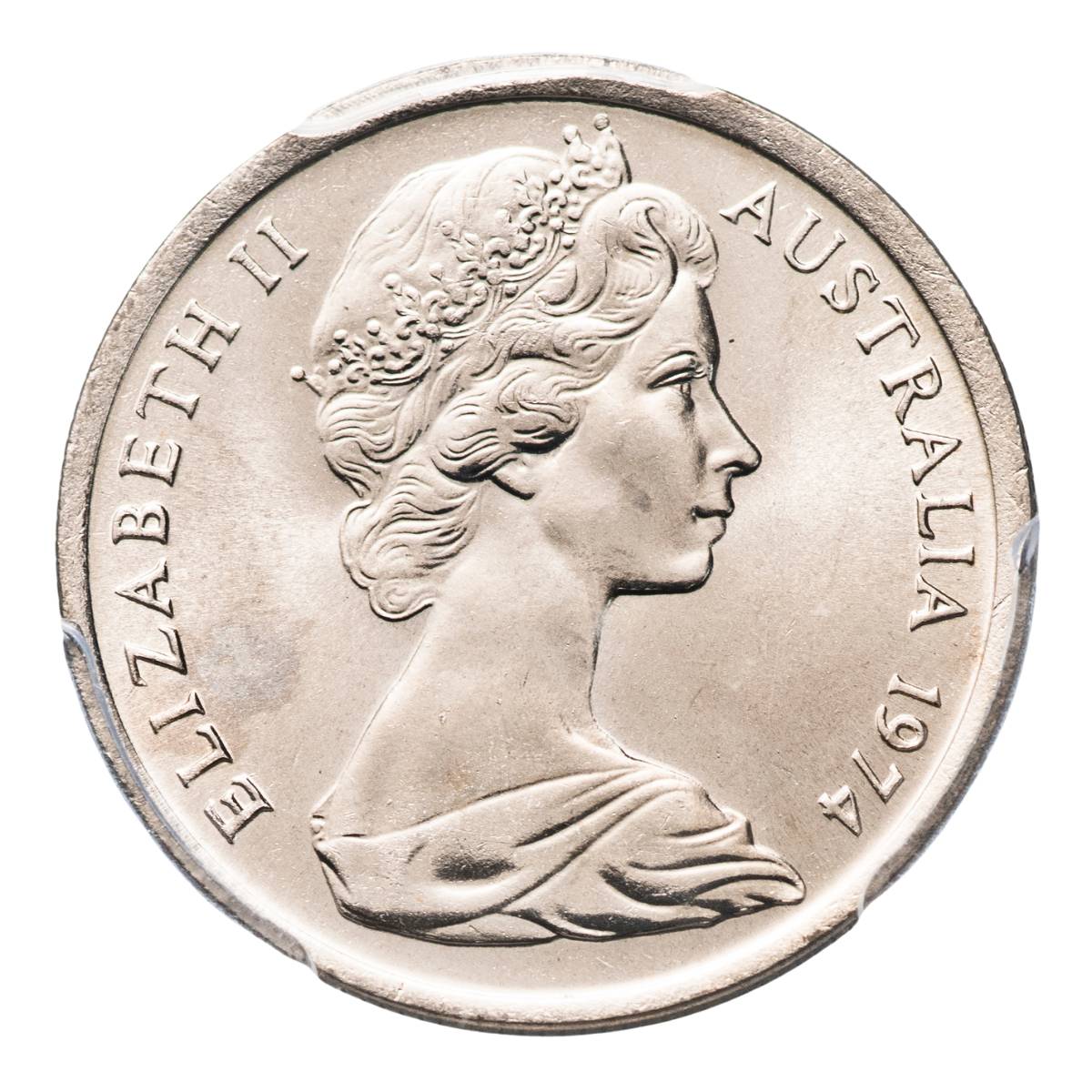 Australia 1974 5c Cupro-Nickel Coin PCGS MS67 (Gem Uncirculated) - Image 2
