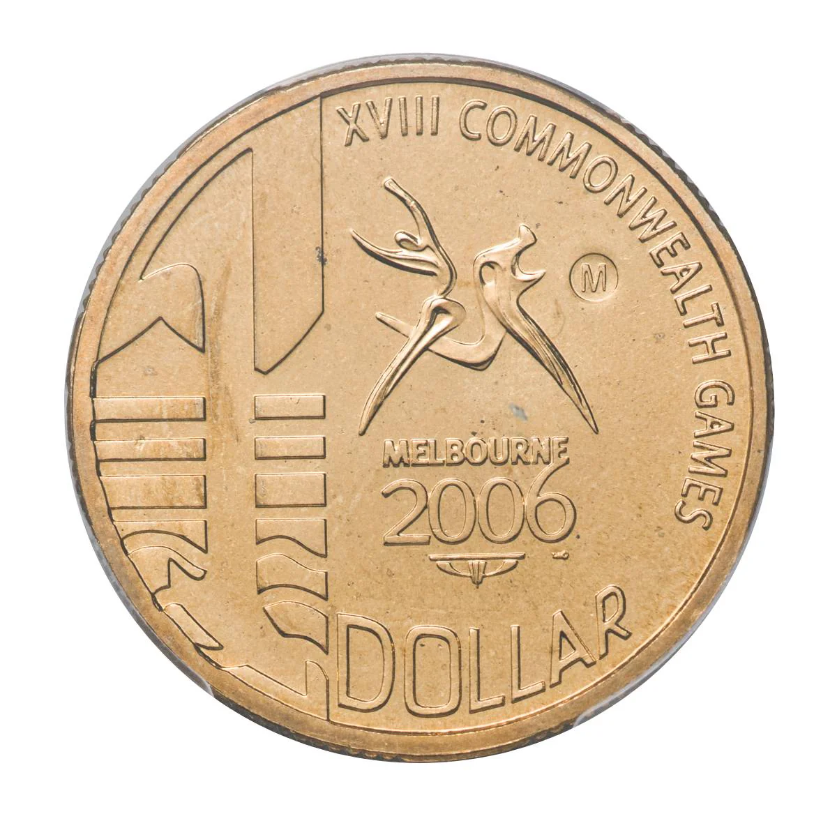 Australia 2006M Commonwealth Games $1 Aluminium-Bronze Coin PCGS MS67 (Gem Uncirculated) - Image 2