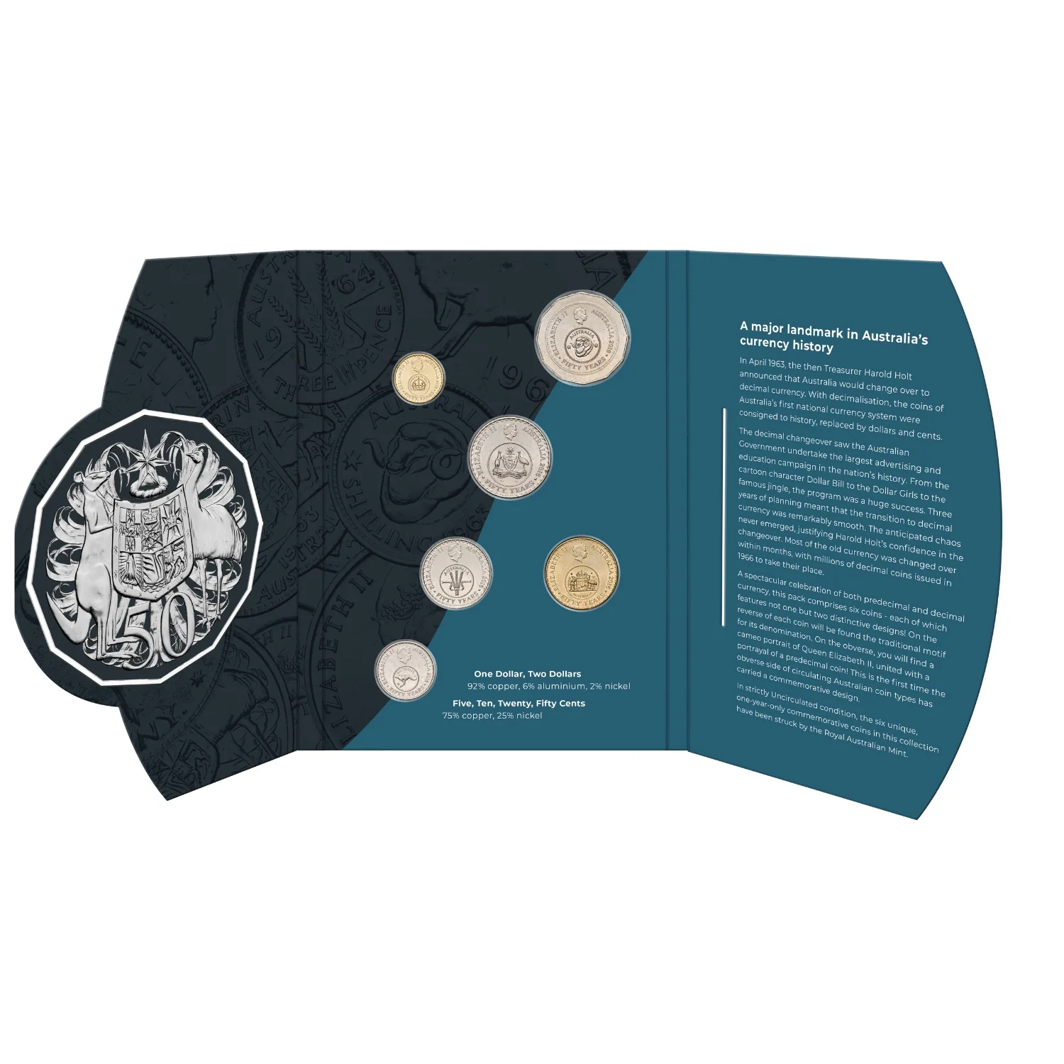Australia 2016 Uncirculated 6-Coin Year Set - Image 8